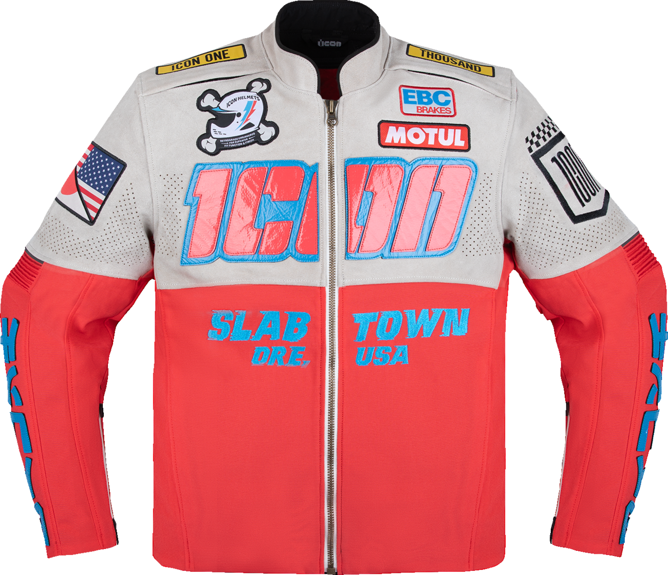 ICON Slabtown Intercept 84™ Jacket - Red - Small 2820-6980
