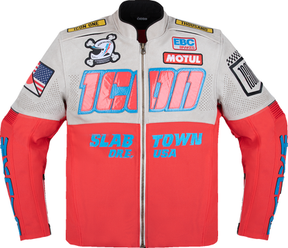 ICON Slabtown Intercept 84™ Jacket - Red - Small 2820-6980