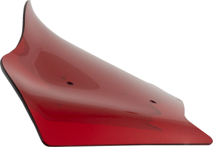 KLOCK WERKS Kolor Flare™ Windshield - 8" - Red - FLHX KWW-01-0728