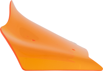 KLOCK WERKS Kolor Flare™ Windshield - 8" - Orange - FLHX KWW-01-0729