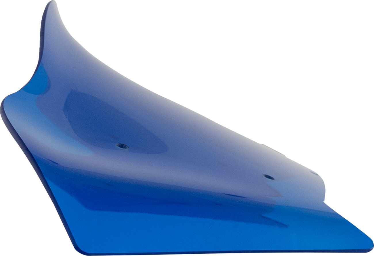 KLOCK WERKS Kolor Flare™ Windshield - 8" - Blue - FLHX KWW-01-0732