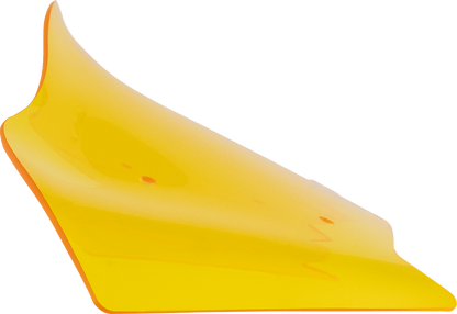 KLOCK WERKS Kolor Flare™ Windshield - 8" - Yellow - FLHX KWW-01-0730