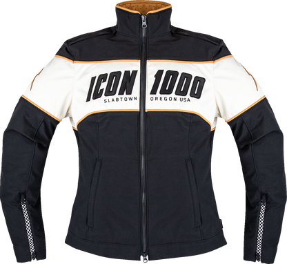 ICON Women's Hella 4™ Jacket - Black - Large 2822-1679