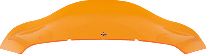 KLOCK WERKS Kolor Flare™ Windshield - 8" - Orange - FLHX KWW-01-0729