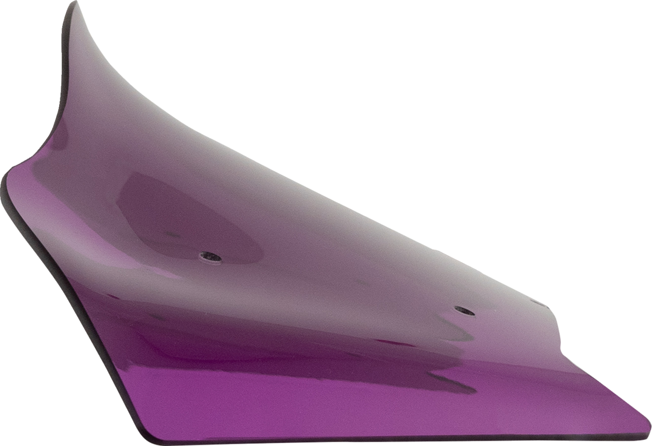 KLOCK WERKS Kolor Flare™ Windshield - 8" - Purple - FLHX KWW-01-0733