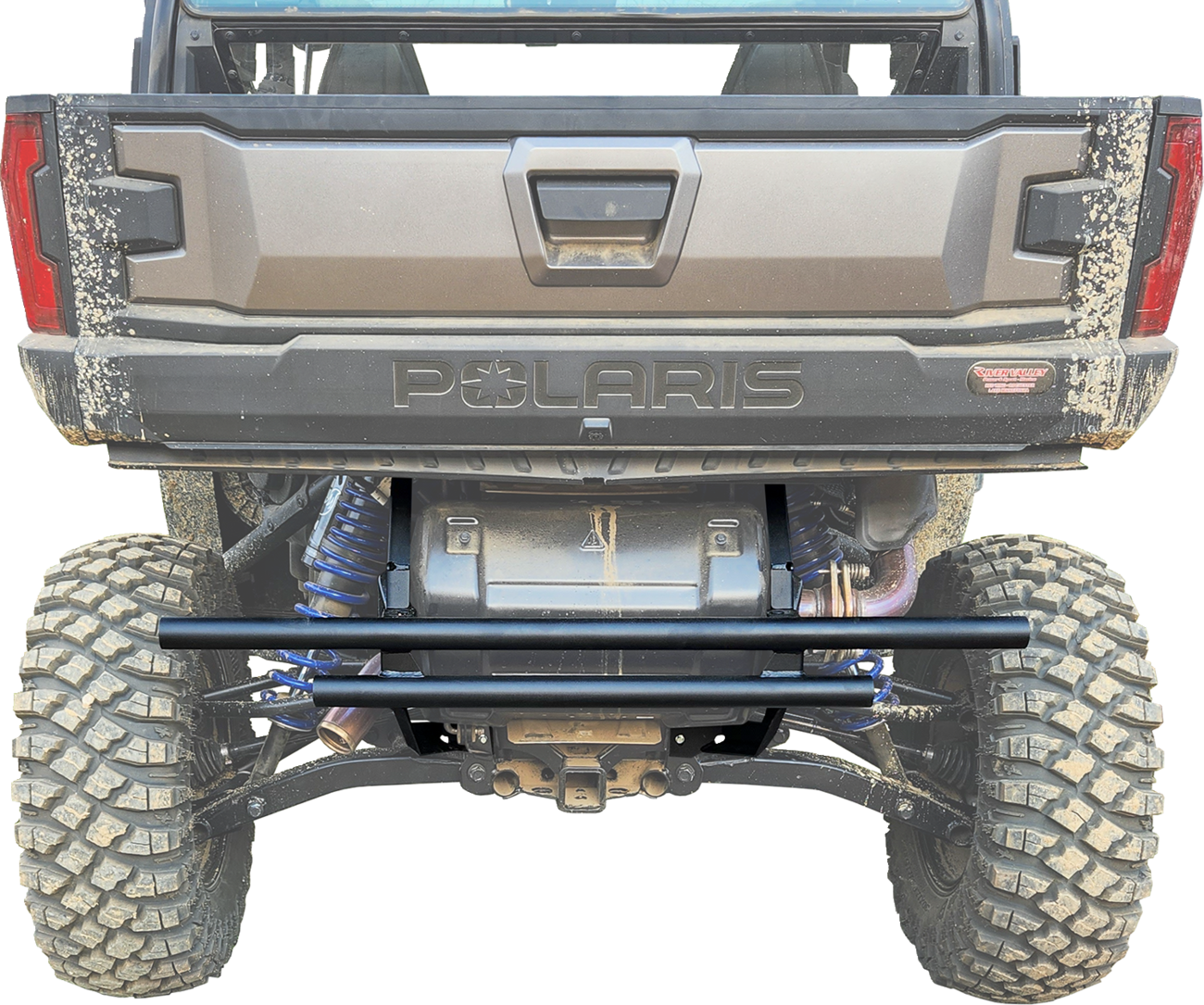 KFI PRODUCTS Rear Bumper - Round - Black - Polaris - Expedition 102095