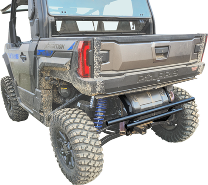 KFI PRODUCTS Rear Bumper - Round - Black - Polaris - Expedition 102095