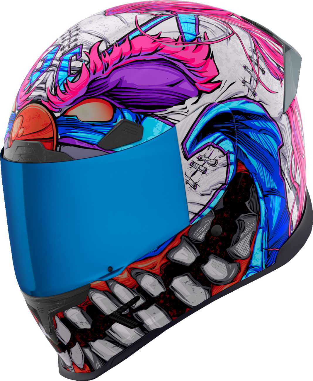 ICON Airframe Pro™ Helmet - Krazy Klown 2 - Pink - Large 0101-17677