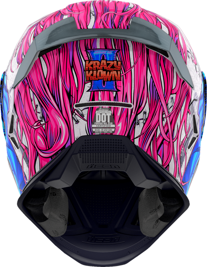 ICON Airframe Pro™ Helmet - Krazy Klown 2 - Pink - 2XL 0101-17679