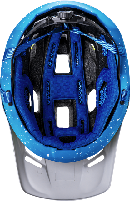 KALI Maya 3.0 Helmet - LTD Race - Matte Gray/Lime/Blue - S/M 0220424316