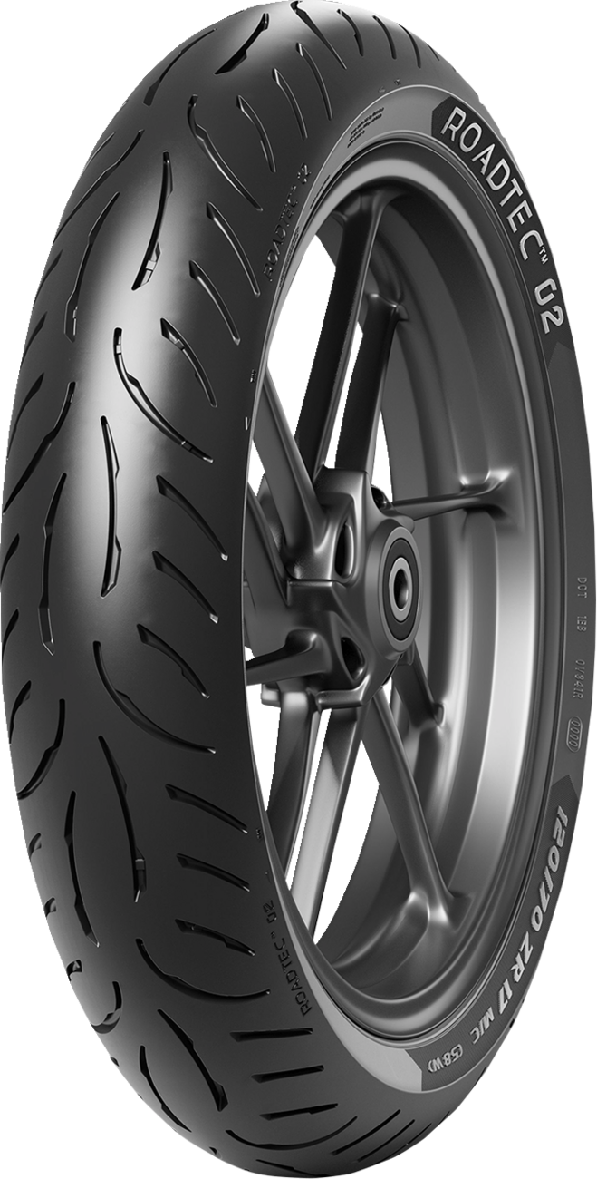 METZELER Tire - Roadtec™ 02 - Front - 120/70ZR19 - 60W 4334400
