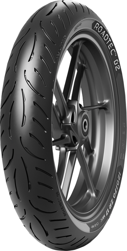 METZELER Tire - Roadtec™ 02 - Front - 120/70ZR19 - 60W 4334400
