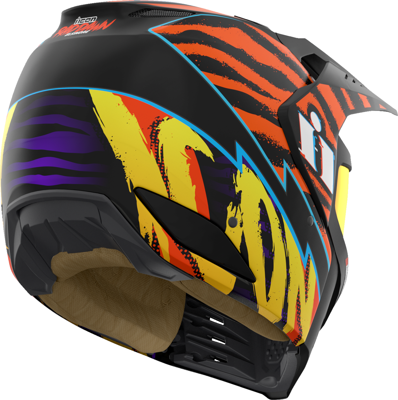 ICON Elsinore™ Helmet - Rad Dawn - Orange - XS 0104-3345