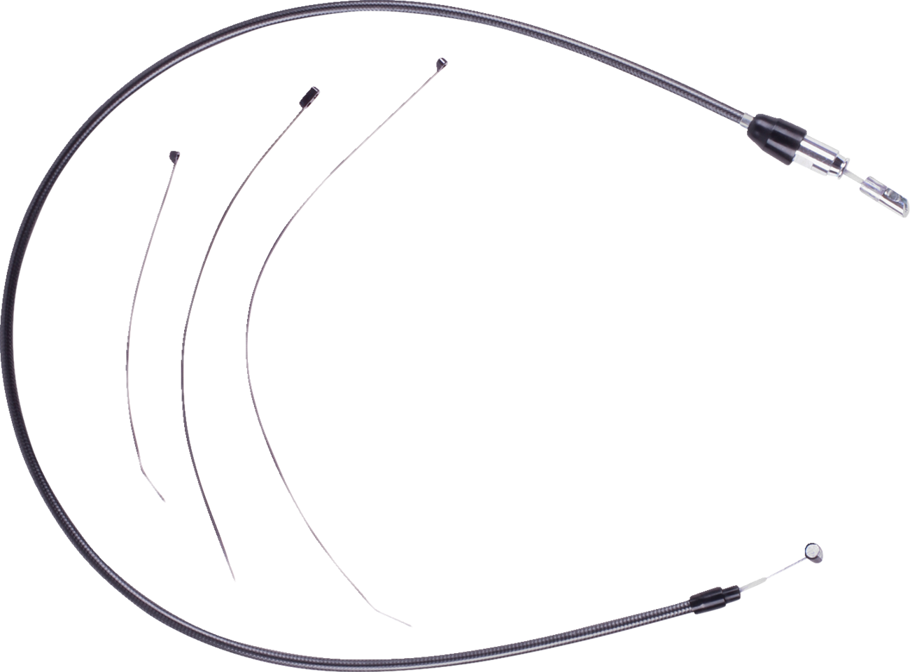 MAGNUM SHIELDING Black Pearl™ Quick Connect Upper Clutch Cable - 49" 42386HE