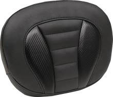 MUSTANG Deluxe Sissy Bar Pad - Black Stitch - FLT/FLH '23-'24 89015
