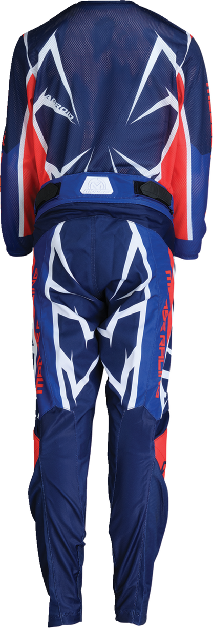 MOOSE OFFROAD Youth Agroid Mesh Pants - Red/White/Blue - 30 2903-2559