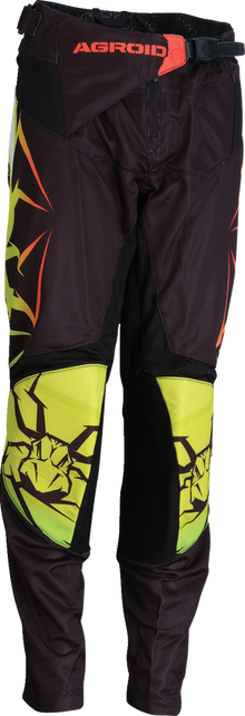 MOOSE OFFROAD Youth Agroid Mesh Pants - Hi-Viz/Black - 24 2903-2563