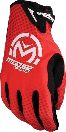 MOOSE OFFROAD SX1™ Gloves - Red - Large 3330-8050