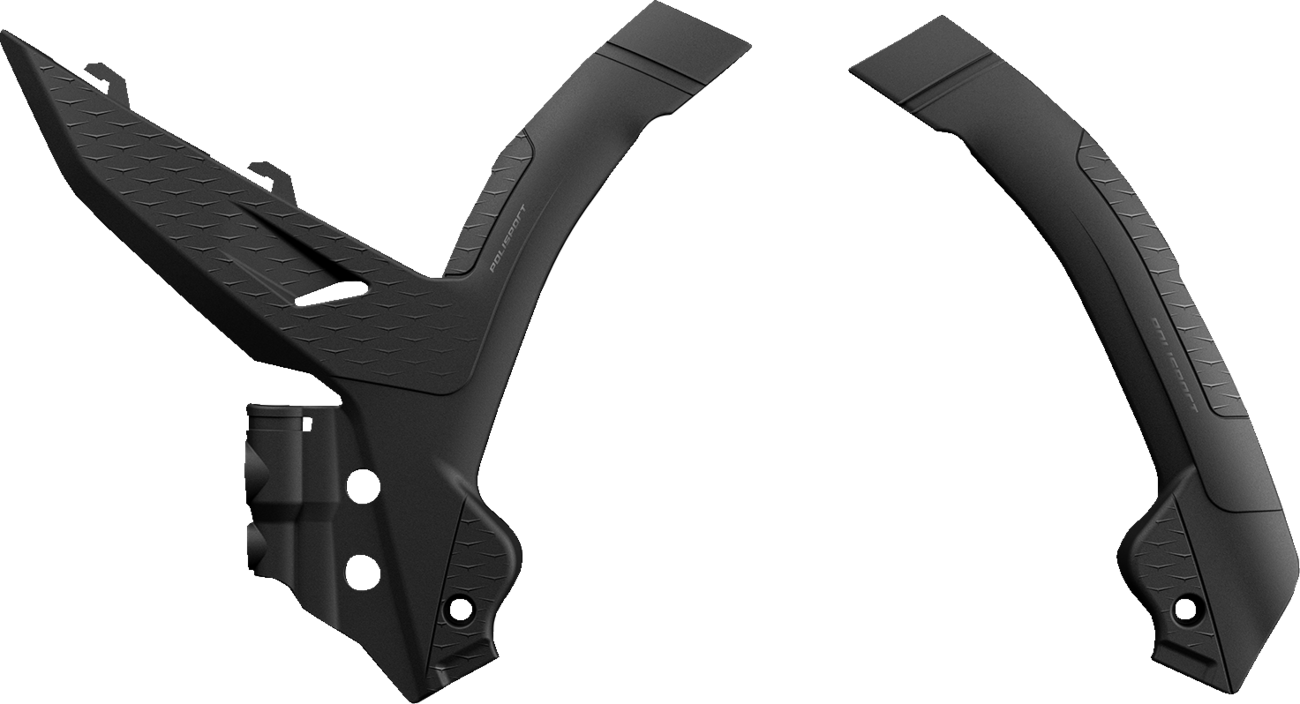 POLISPORT Frame Guards - Black - KTM 8500100001