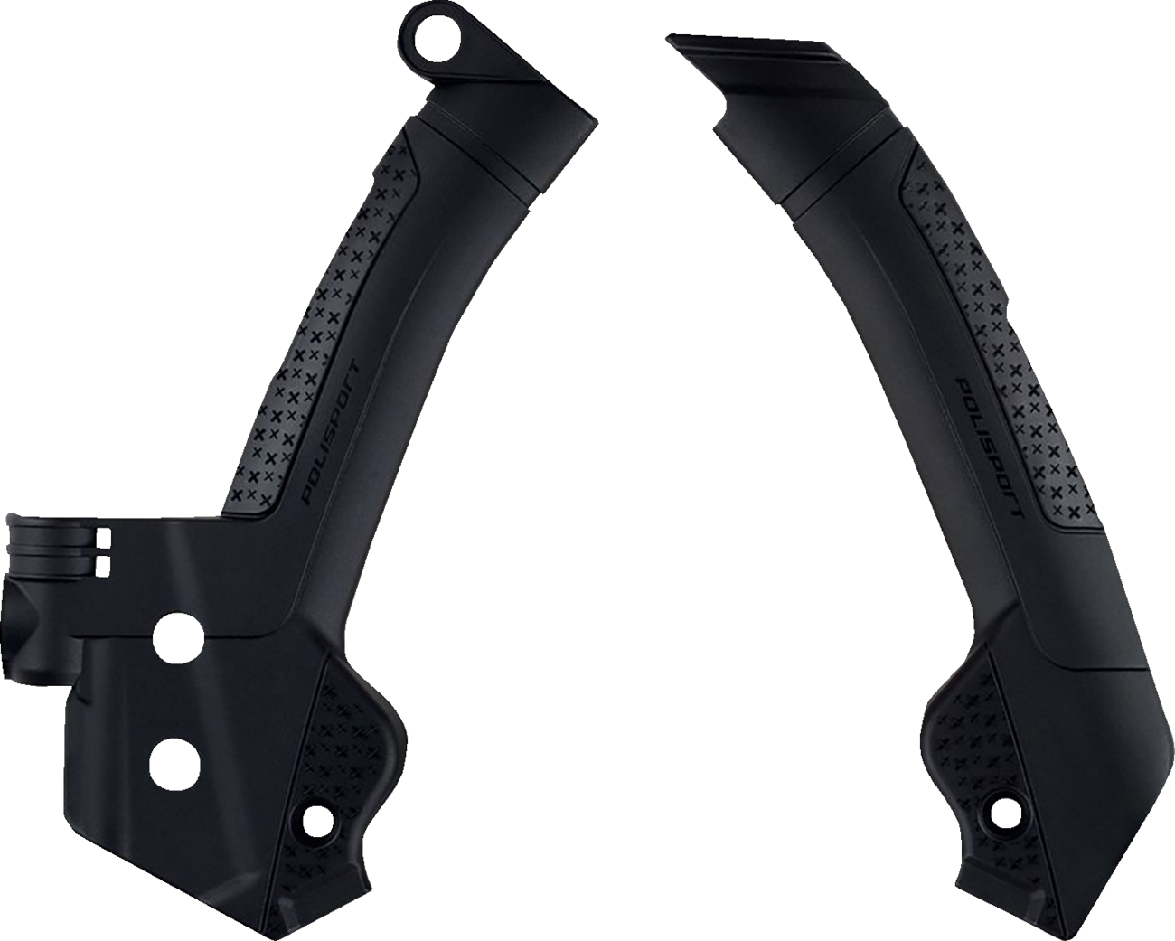 POLISPORT Frame Guards - Black - Husqvarna 8500200001
