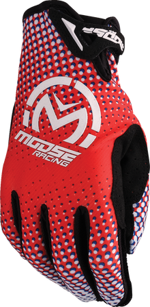 MOOSE OFFROAD SX1™ Gloves - Red/White/Blue - 2XL 3330-8064