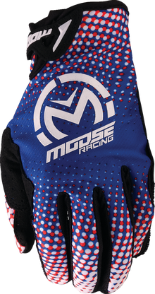 MOOSE OFFROAD SX1™ Gloves - Red/White/Blue - 2XL 3330-8064