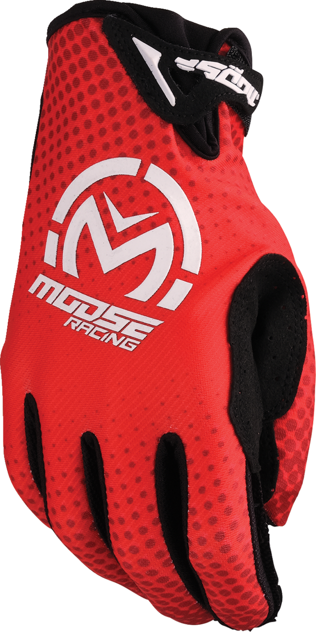 MOOSE OFFROAD SX1™ Gloves - Red - Medium 3330-8049