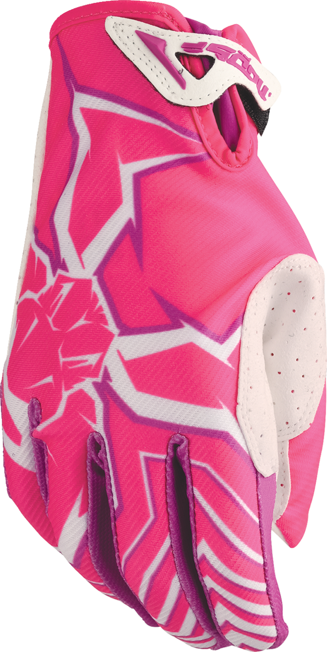 MOOSE OFFROAD Agroid™ Pro Gloves - Pink/White - 2XL 3330-8101