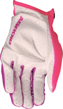 MOOSE OFFROAD Agroid™ Pro Gloves - Pink/White - Small 3330-8097