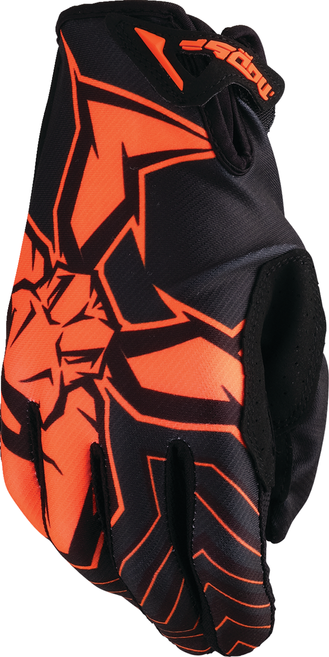 MOOSE OFFROAD Agroid™ Pro Gloves - Gray/Orange - Medium 3330-8104