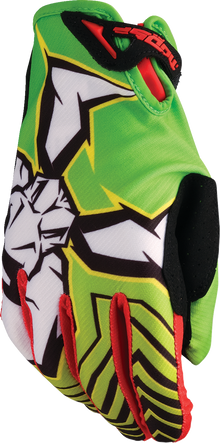 MOOSE OFFROAD Agroid™ Pro Gloves - Green/Red - 2XL 3330-8113