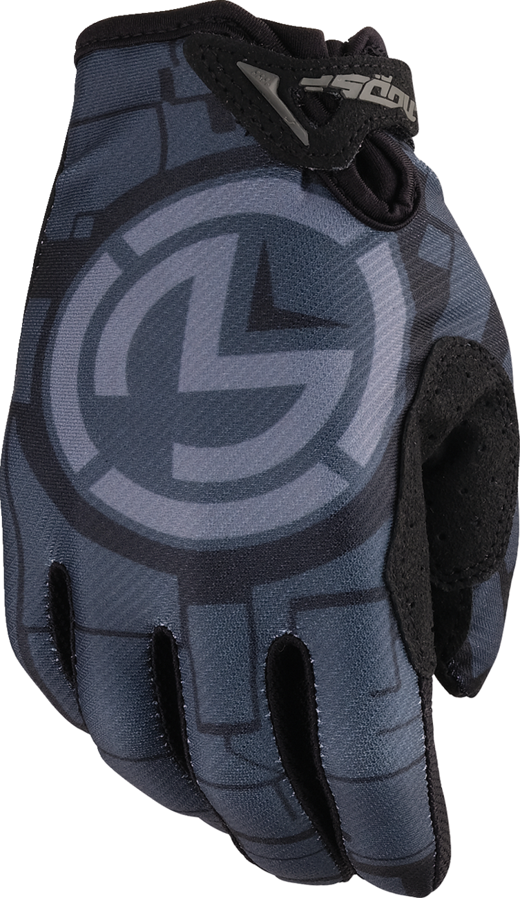 MOOSE OFFROAD Youth SX1™ Gloves - Black/Gray - Small 3332-1878