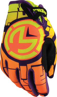 MOOSE OFFROAD Youth SX1™ Gloves - Orange/Green - XL 3332-1891