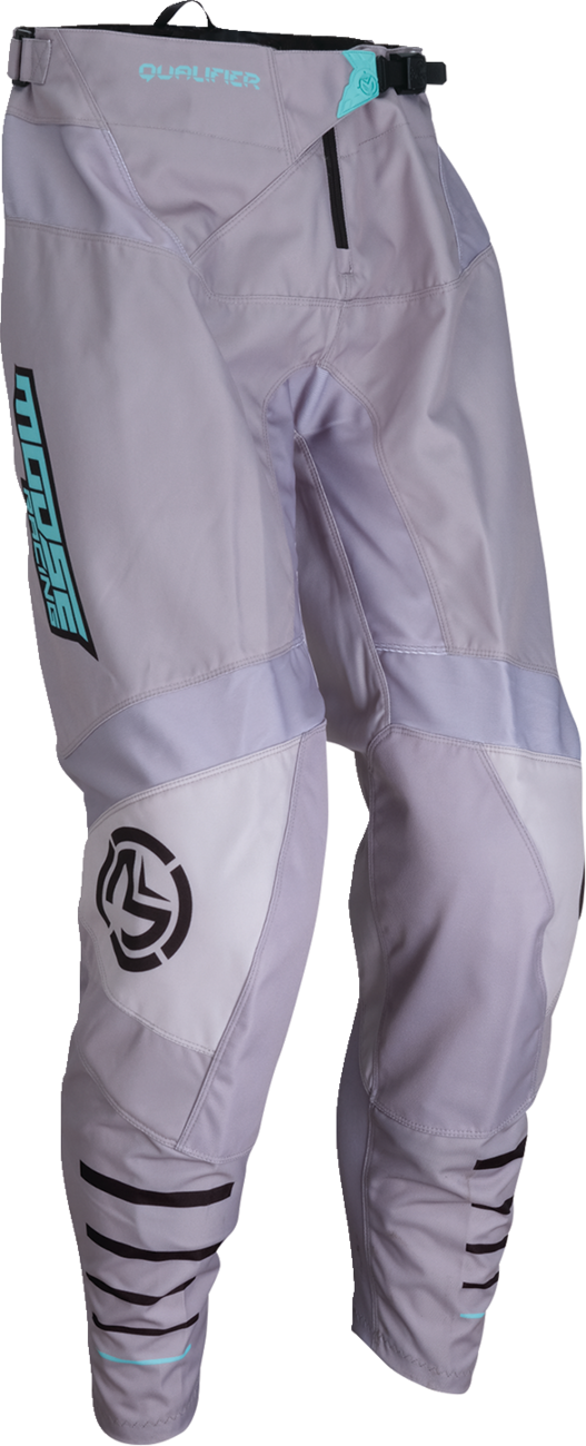 MOOSE OFFROAD Qualifier® Pants - Gray/Teal - US 50 2901-11833