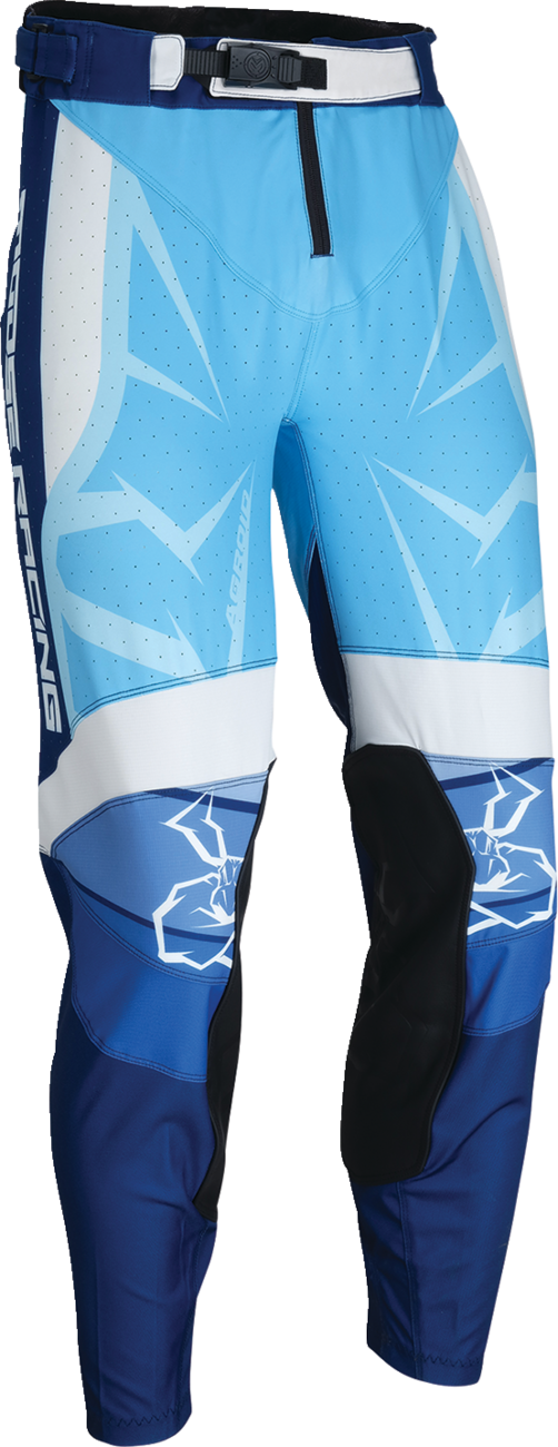 MOOSE OFFROAD Agroid Pants - Blue/White - US 28 Slim 2901-11742