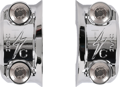 THRASHIN SUPPLY CO. Speedway Perch Clamp - Chrome TSC-2803-3