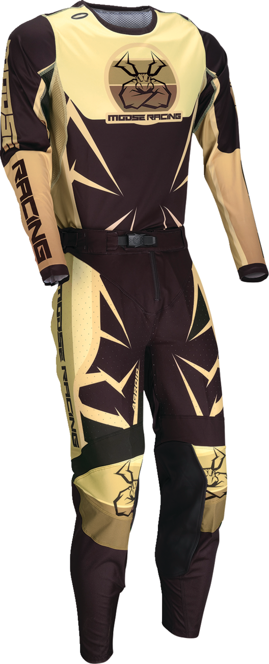 MOOSE OFFROAD Agroid Pants - Brown/Black - US 26 Slim 2901-11763