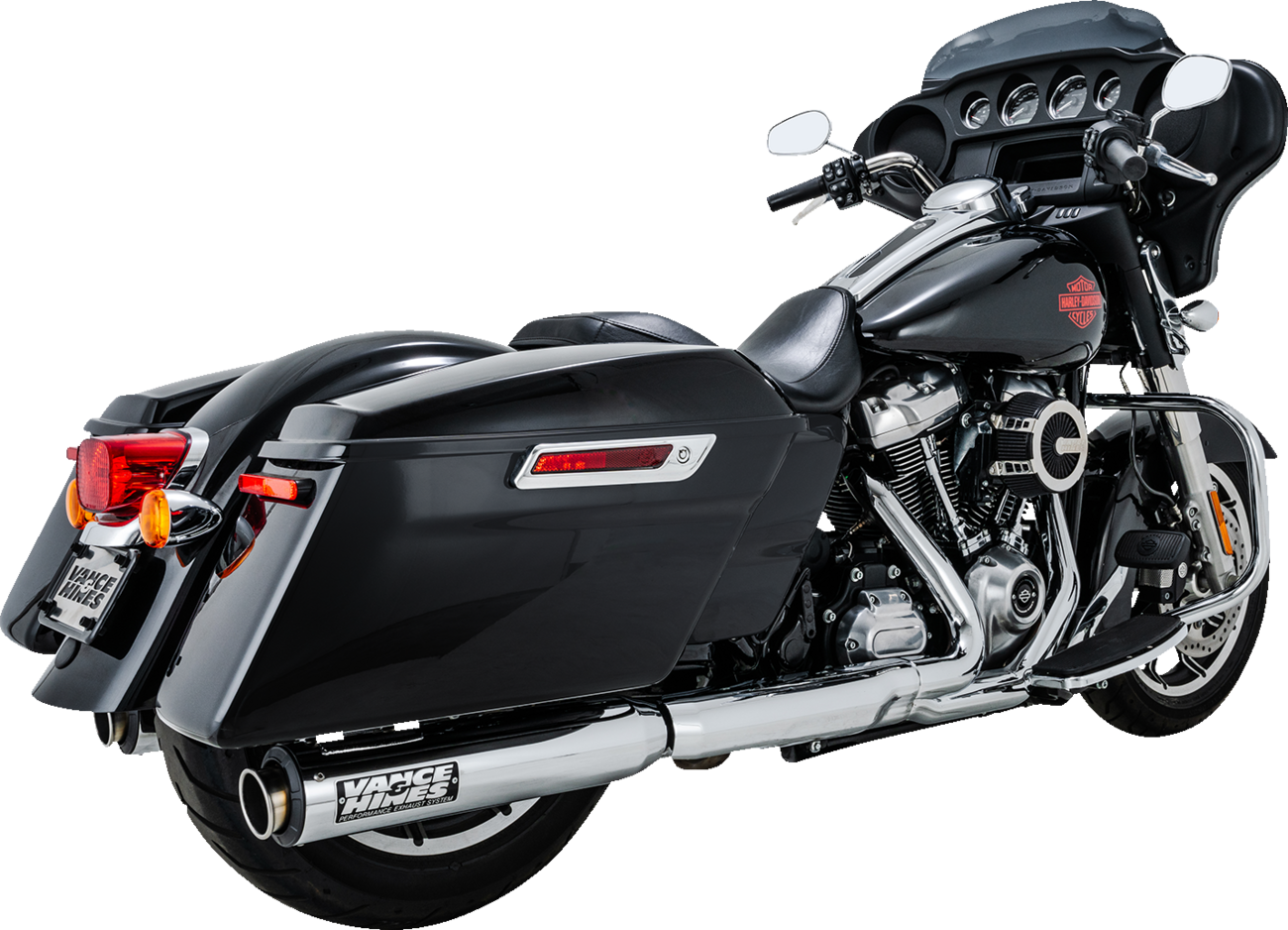 VANCE & HINES Supersport Slip-On Mufflers - Chrome - Touring 16721