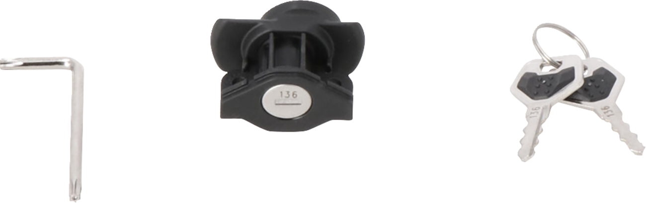 SW-MOTECH DUSC Hard Case Lock Set - Black LOC.00.745.10000