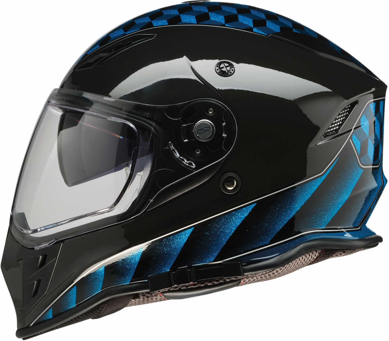 Z1R Nemesis Helmet - Thunderbird - Blue - Medium 0101-17116