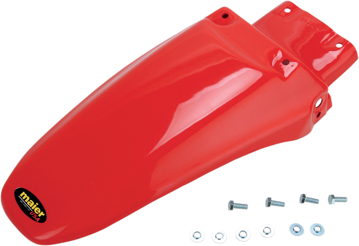 MAIER Replacement Rear Fender - Red - Honda - XR '01-03 13503-12
