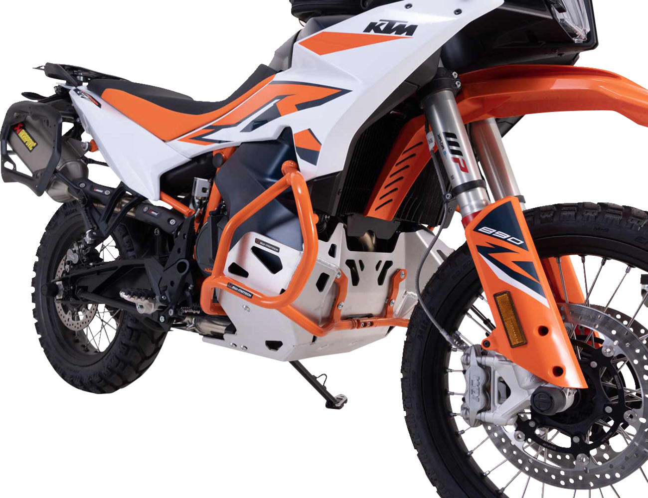SW-MOTECH Crash Bar - Left/Right - Orange - KTM | Husqvarna SBL.04.521.10001/EB