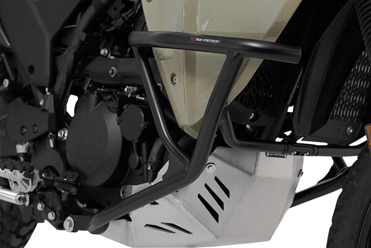 SW-MOTECH Crash Bar - Left/Right - Black - Kawasaki - KLR 650/S SBL.08.990.10000/B