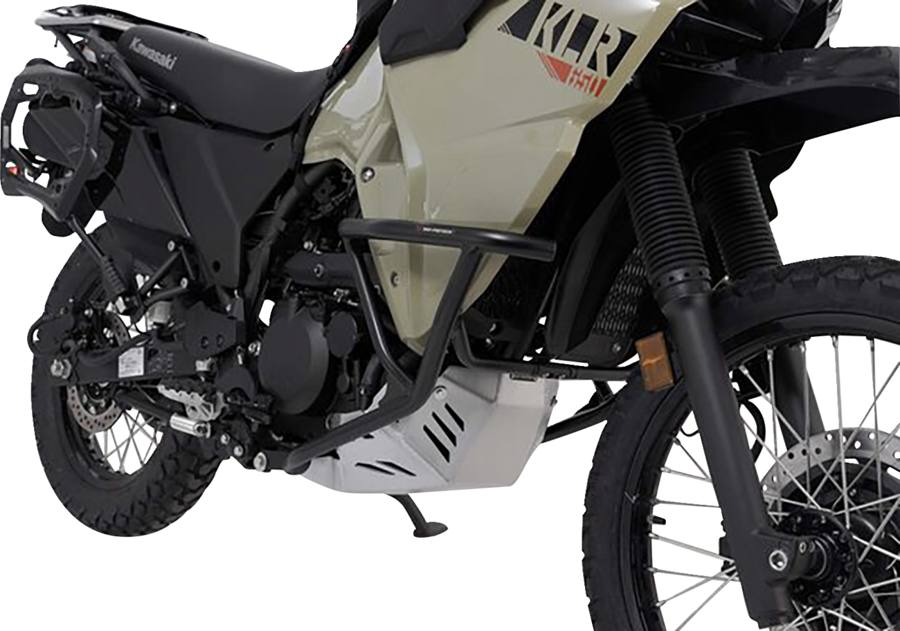 SW-MOTECH Crash Bar - Left/Right - Black - Kawasaki - KLR 650/S SBL.08.990.10000/B