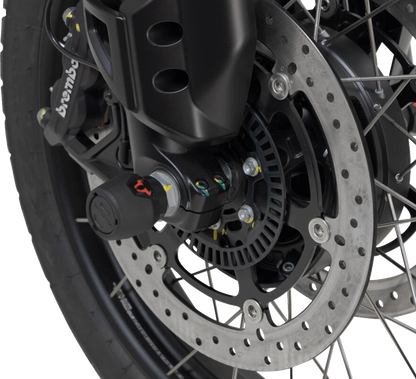 SW-MOTECH Axle Sliders - Front - Set - Moto Guzzi STP.17.176.10200/B