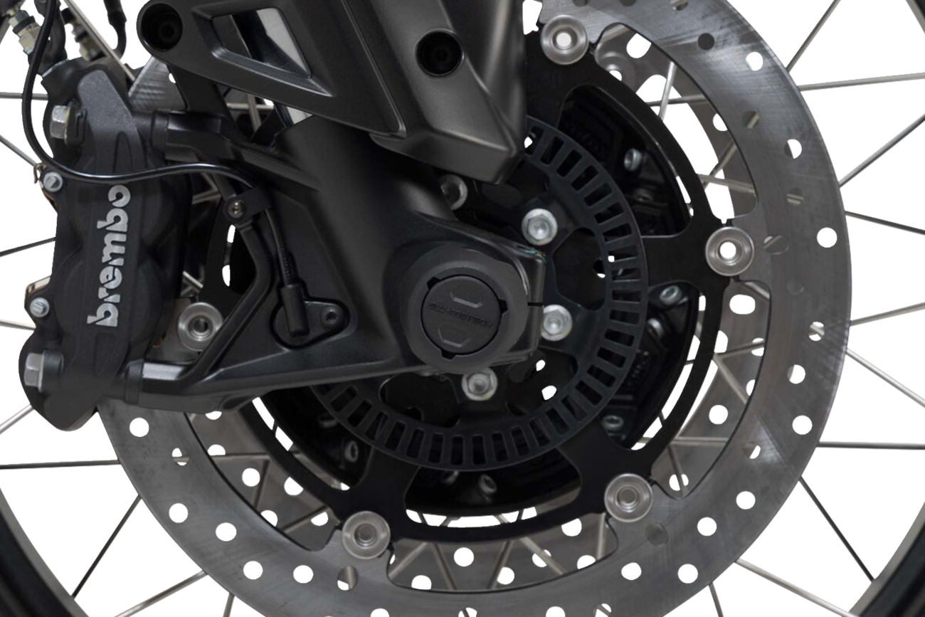 SW-MOTECH Axle Sliders - Front - Set - Moto Guzzi STP.17.176.10200/B