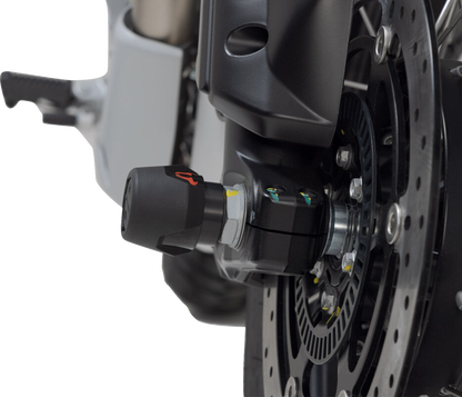 SW-MOTECH Axle Sliders - Front - Set - Moto Guzzi STP.17.176.10200/B