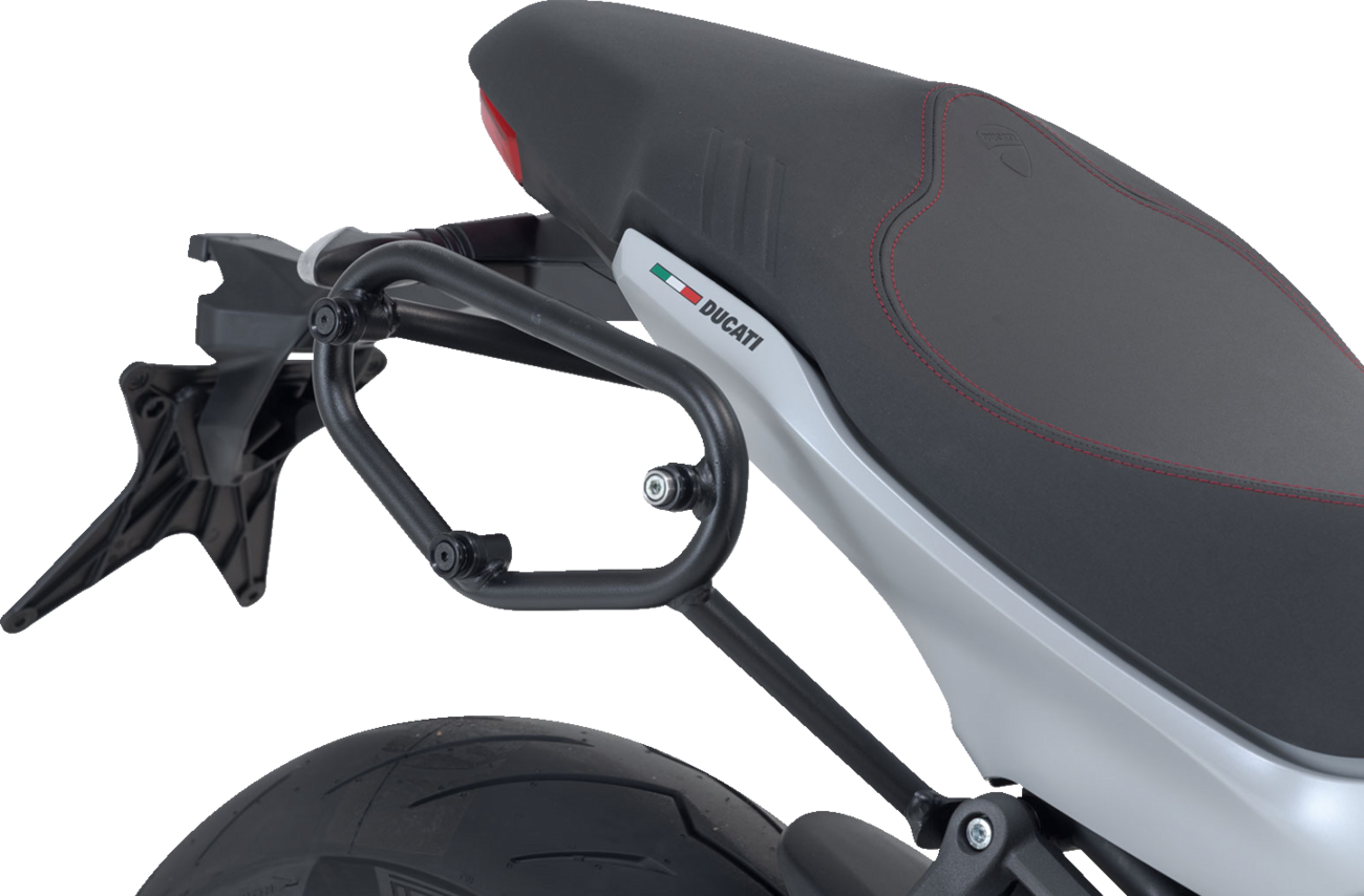 SW-MOTECH SLC Side Carrier - Right - Black - Ducati HTA.22.885.11001