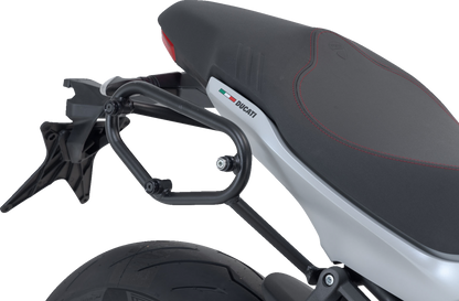 SW-MOTECH SLC Side Carrier - Right - Black - Ducati HTA.22.885.11001