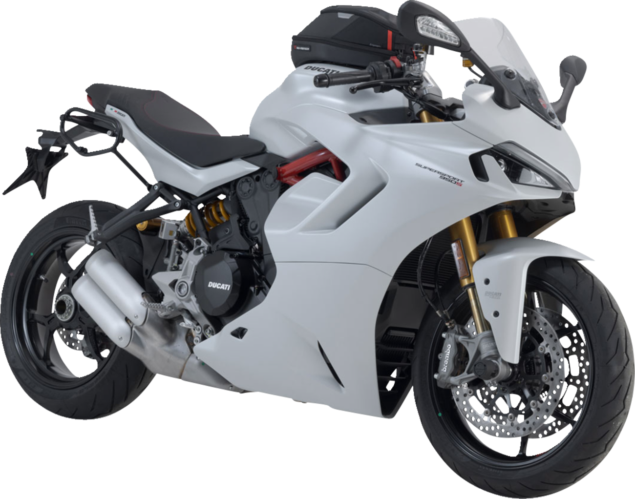 SW-MOTECH SLC Side Carrier - Right - Black - Ducati HTA.22.885.11001
